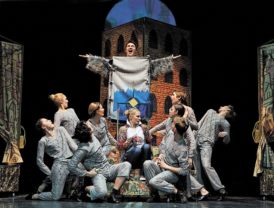 Дебютна вистава «Принцеса Лебідь» принесла четвертокурсникові Іллі Пелюку «Київську пектораль». Фото надано автором